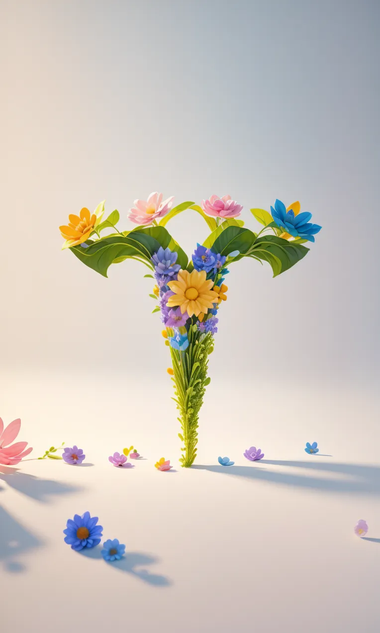 3D flowers and plants-LoRA-yuhong126-Shakker