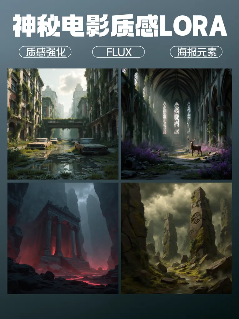 CGI style,Building,Style Boost,LoRA,FLUX.1