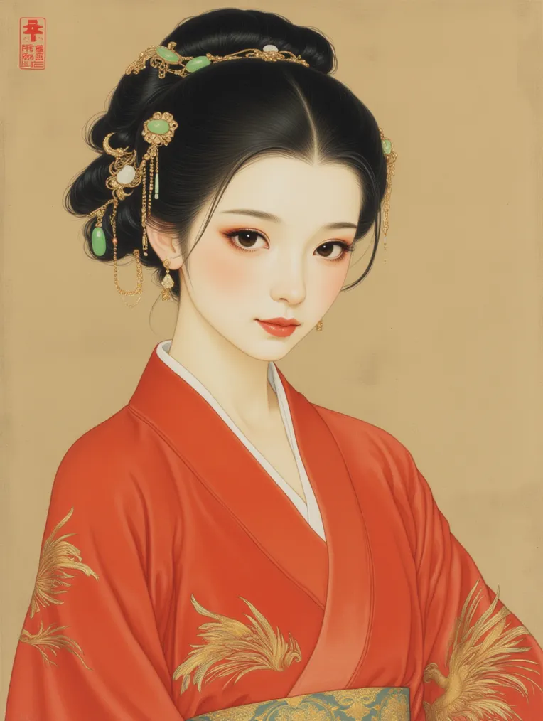 Illustration,Chinese Style,Girl,LoRA,FLUX.1