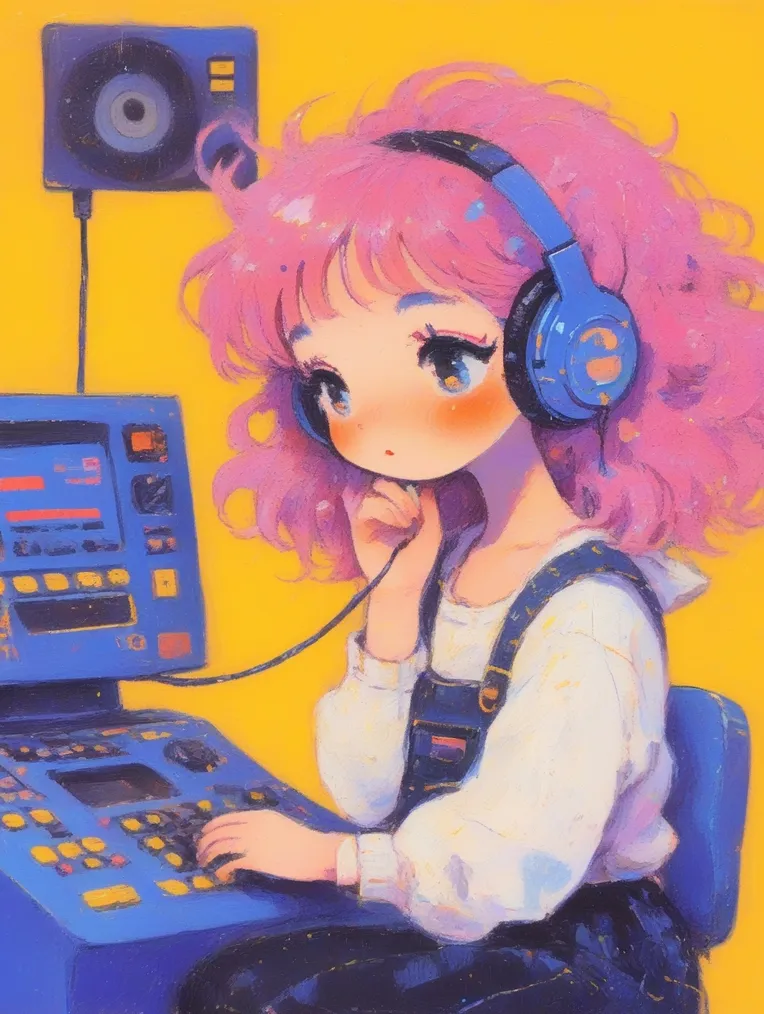 Hand-Drawn,Kids' Illustration,Girl,LoRA,SDXL