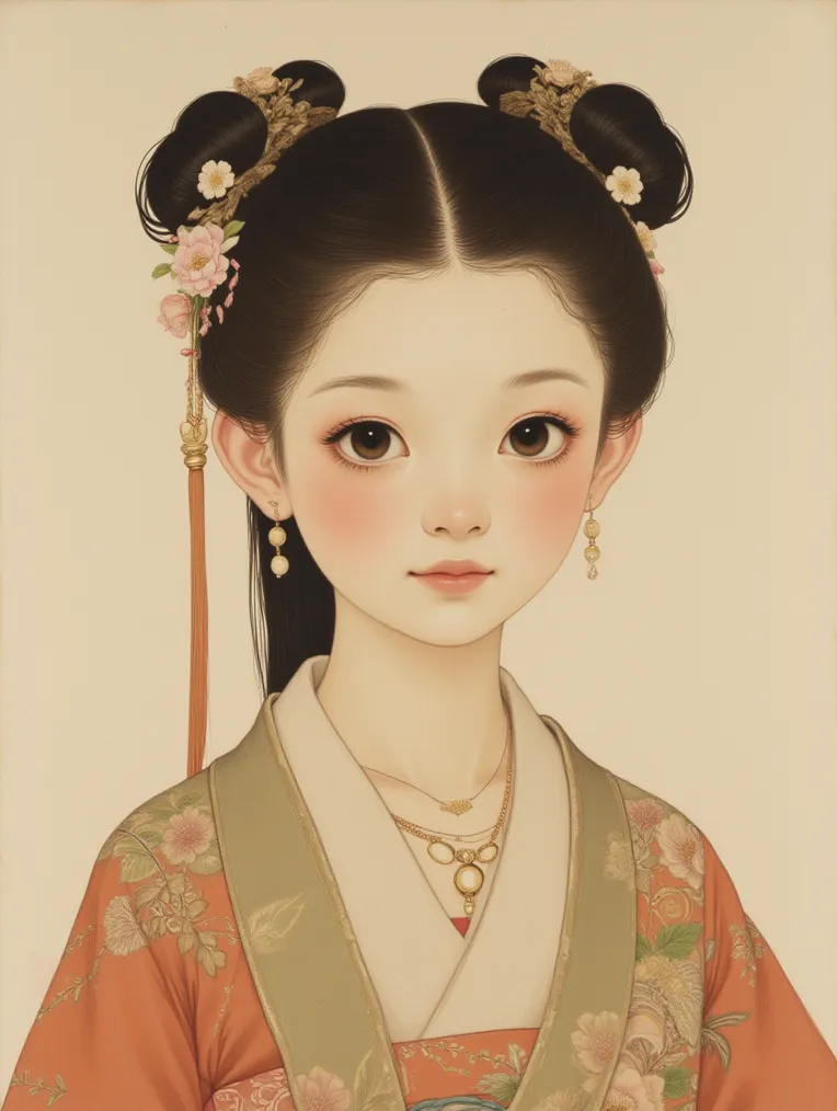 Illustration,Chinese Style,Girl,LoRA,FLUX.1