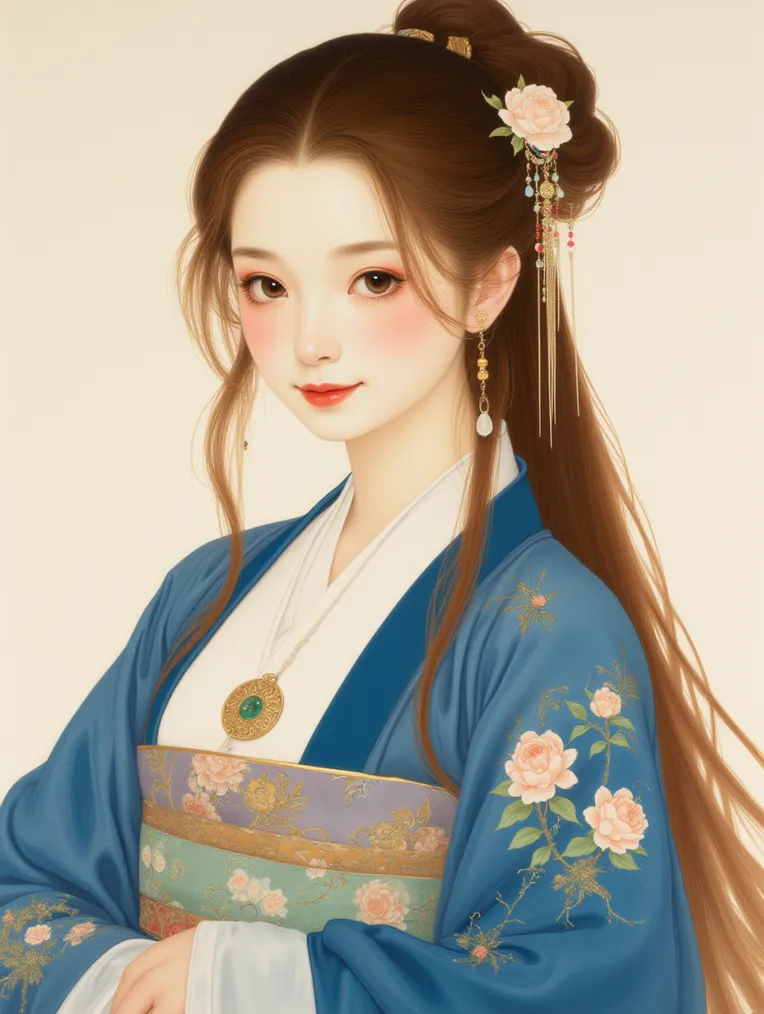 Illustration,Chinese Style,Girl,LoRA,FLUX.1