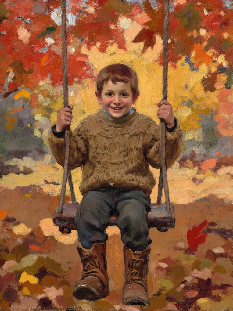 Traditional Painting Media,Boy,Style Boost,Checkpoint,FLUX.1