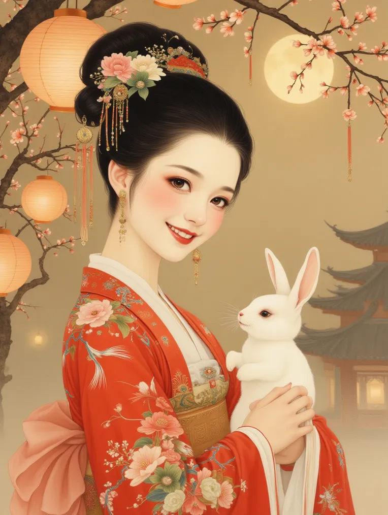 Illustration,Chinese Style,Girl,LoRA,FLUX.1