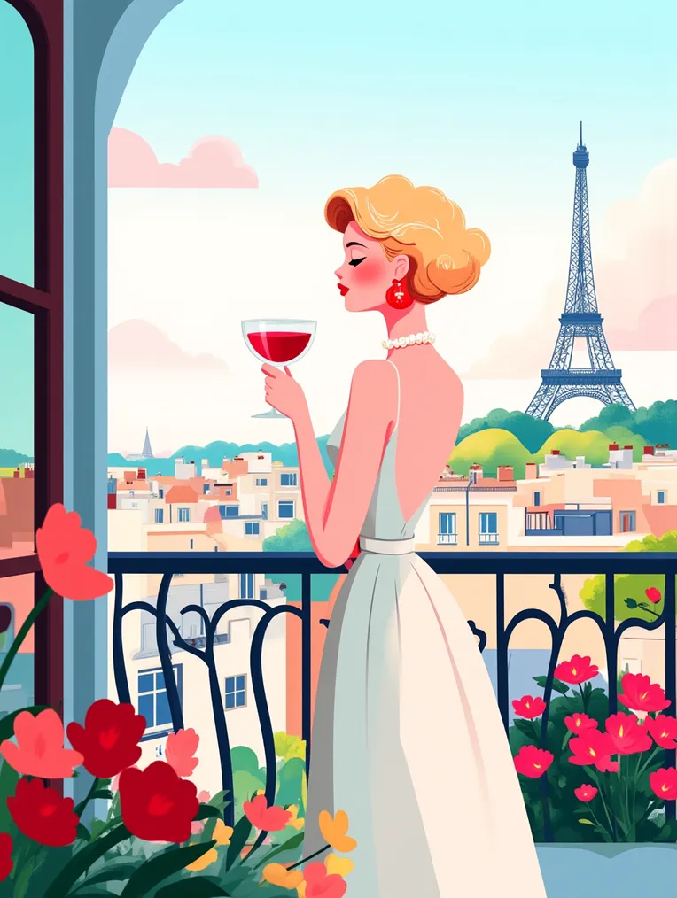 Flat,Flat Illustration,Girl,LoRA,FLUX.1