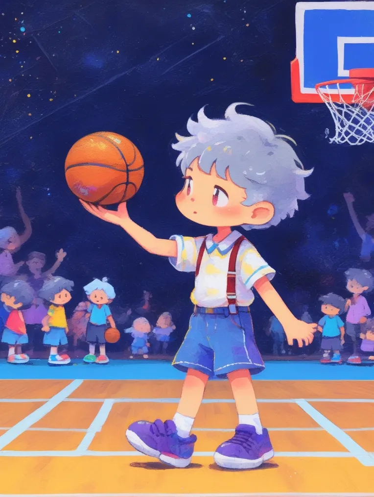 Hand-Drawn,Kids' Illustration,Girl,LoRA,SDXL