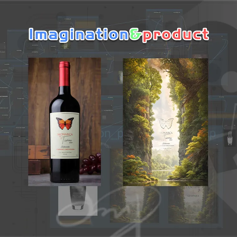 Cartoon style,Product Poster,Composition Control,Workflow,