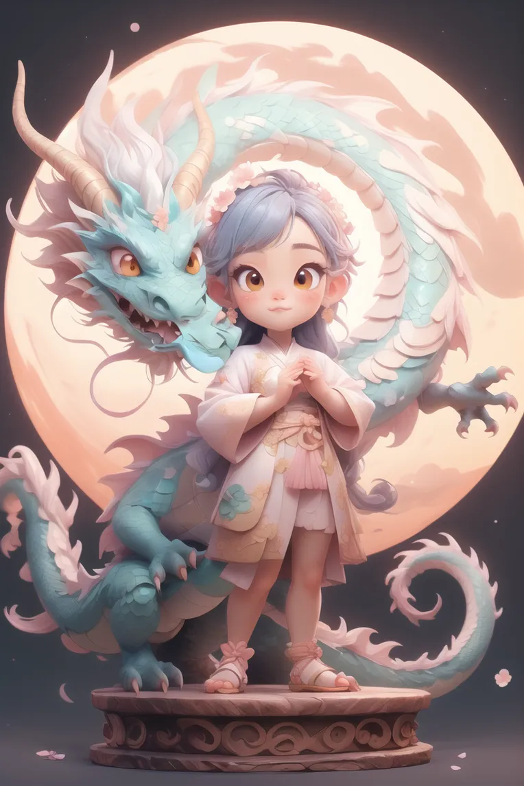 Cartoon style,Chinese Style,Digital Painting Media,LoRA,SD 1.5