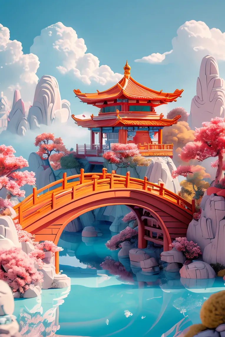 Cartoon style,Chinese Style,Digital Painting Media,LoRA,SD 1.5