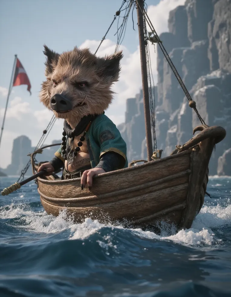 CGI style,Game Character Design,Animal,LoRA,FLUX.1