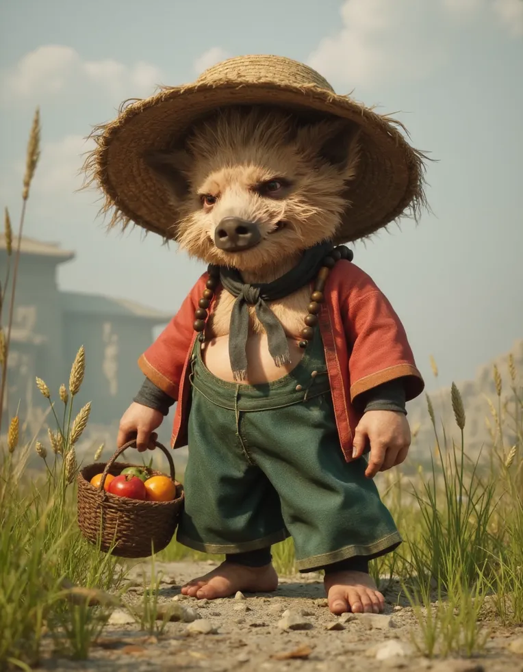 CGI style,Game Character Design,Animal,LoRA,FLUX.1