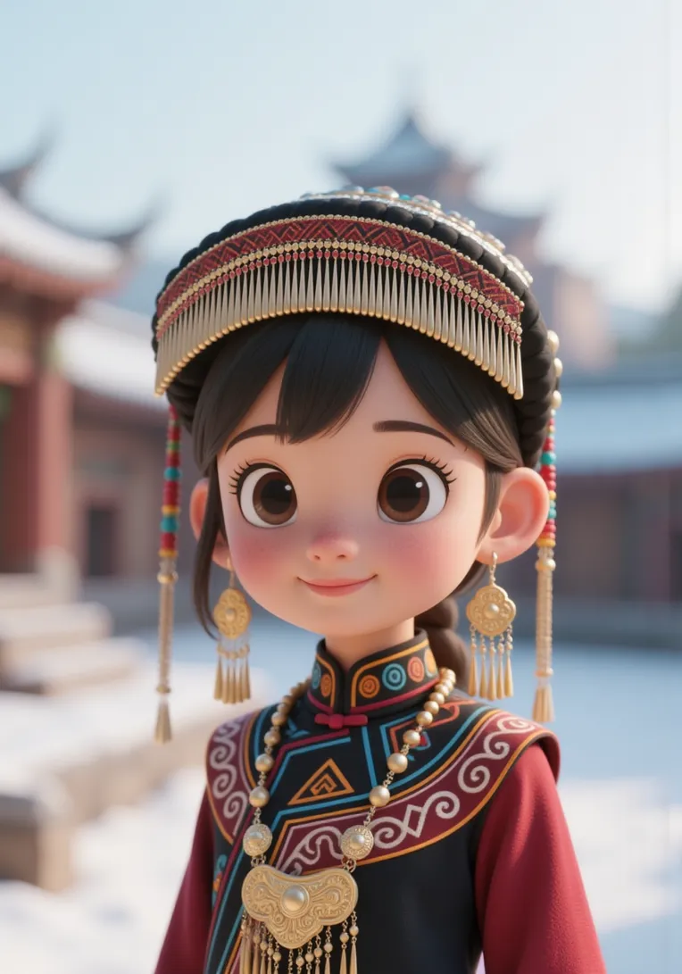 Cartoon style,Girl,Style Boost,LoRA,FLUX.1