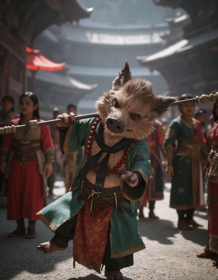 CGI style,Game Character Design,Animal,LoRA,FLUX.1