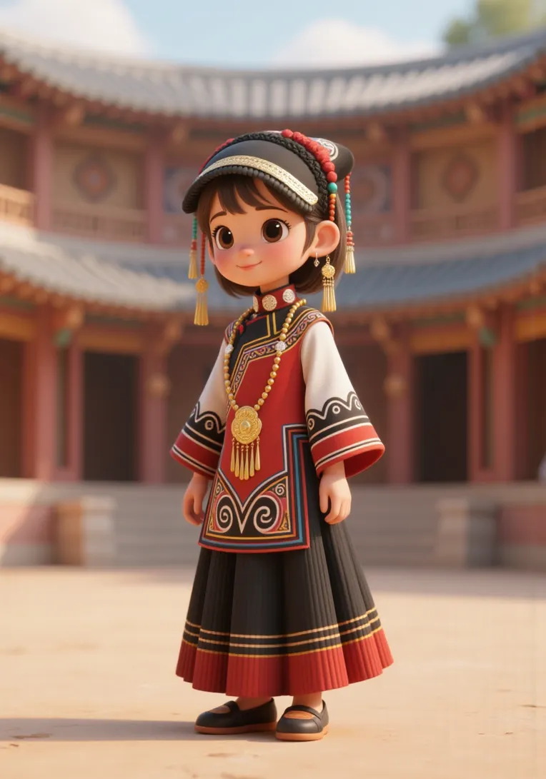 Cartoon style,Girl,Style Boost,LoRA,FLUX.1