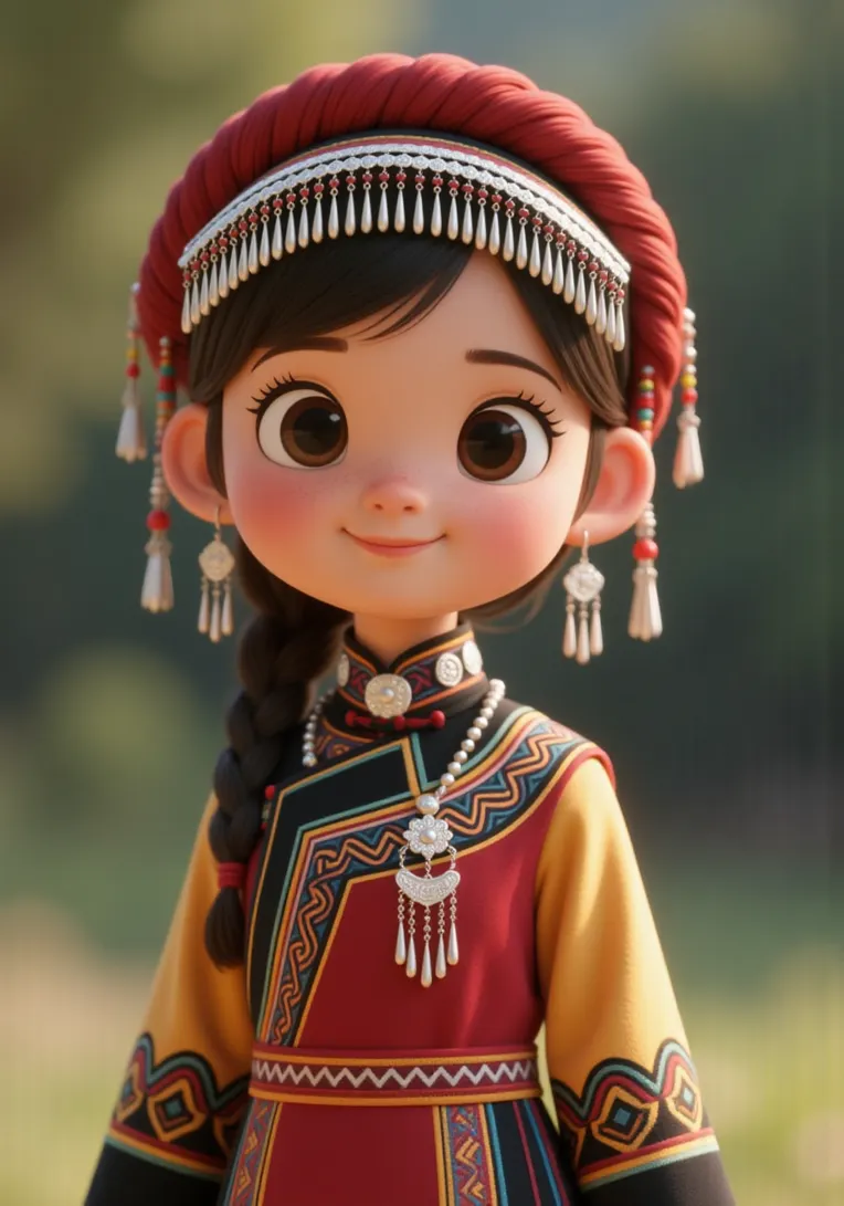Cartoon style,Girl,Style Boost,LoRA,FLUX.1