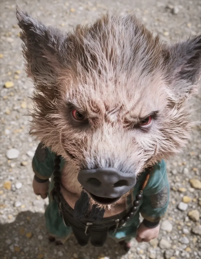 CGI style,Game Character Design,Animal,LoRA,FLUX.1