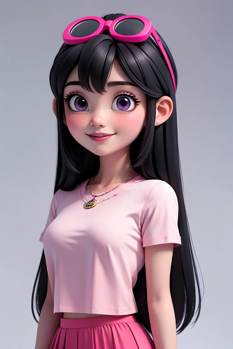 Cartoon style,Girl,IP Character,LoRA,SD 1.5