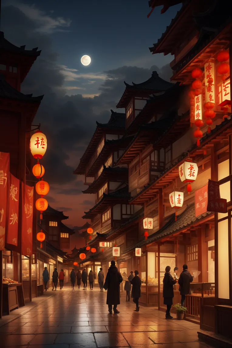 Chinese Style,Anime Style,Space & Scene,LoRA,SD 1.5