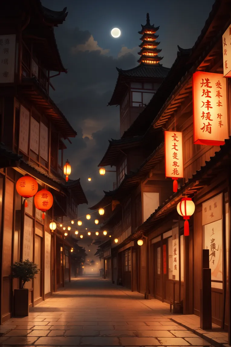 Chinese Style,Anime Style,Space & Scene,LoRA,SD 1.5