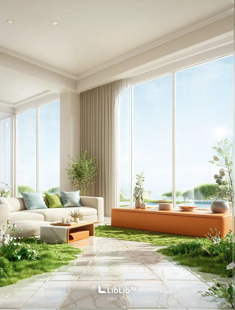 AI绘画-3Drendering电商展台三维渲染效果-喜乐_XiLE-AI绘图-LiblibAI
