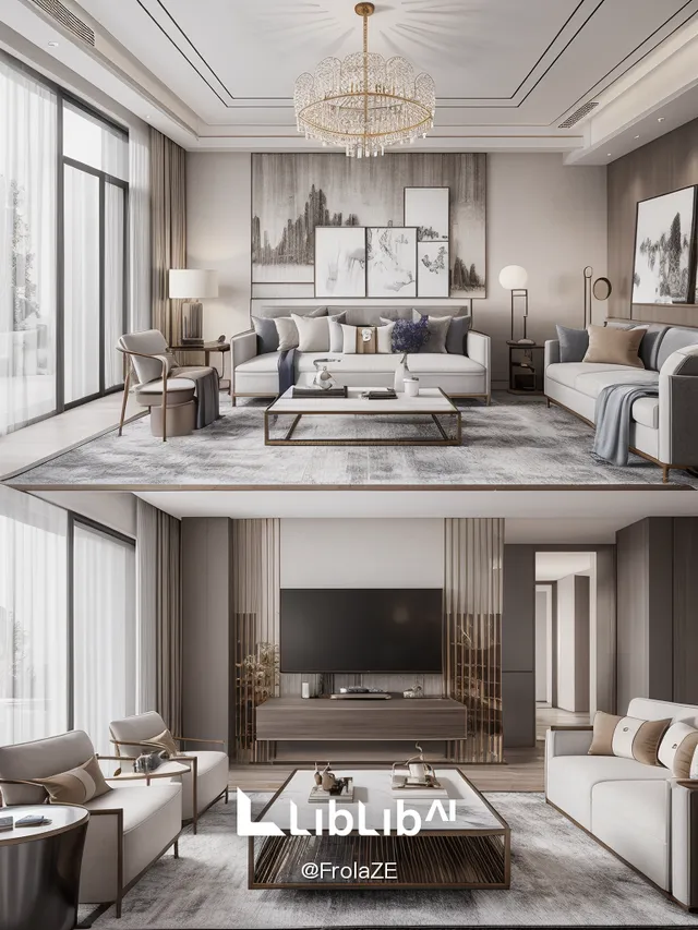 AI绘画-AnyBuild 室内设计与建筑外观-FrolaZE-AI绘图-LiblibAI