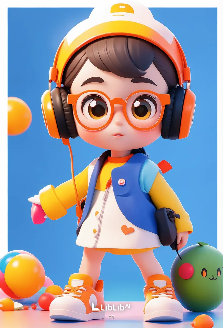 AI绘画-IP DESIGN | 3D可爱化模型-东-AI绘图-LiblibAI