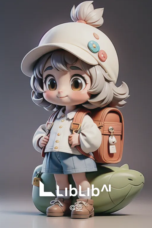 AI绘画-IP DESIGN | 3D可爱化模型-箜-AI绘图-LiblibAI
