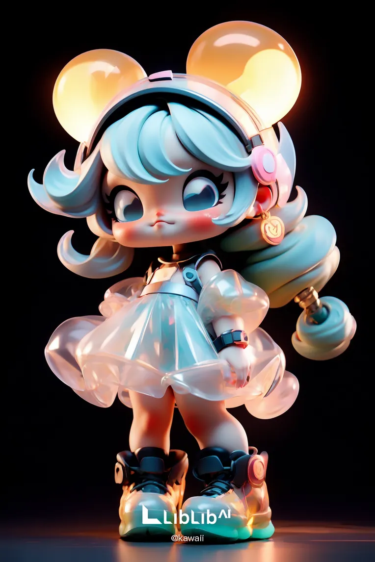 AI绘画-IP DESIGN | 3D可爱化模型-kawaii-AI绘图-LiblibAI