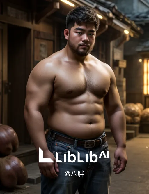 AI绘画-肌肉壮熊-八胖-AI绘图-LiblibAI
