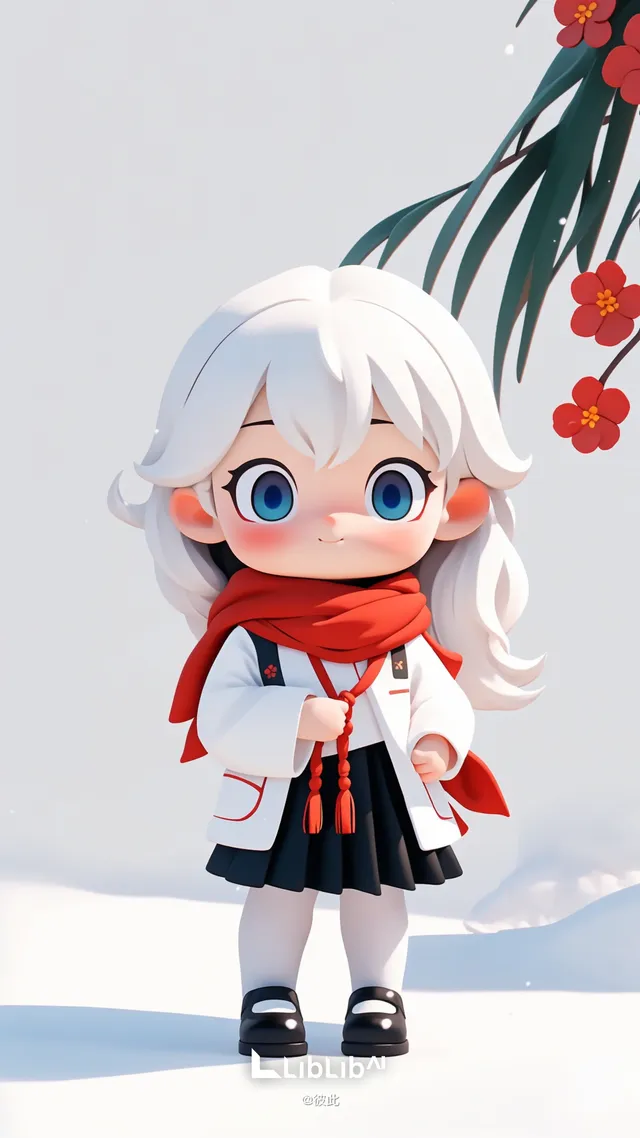 AI绘画-IP DESIGN | 3D可爱化模型-彼此-AI绘图-LiblibAI