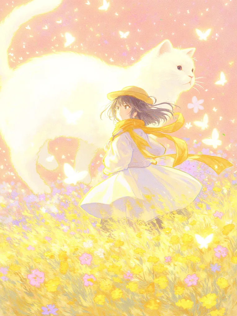 Flat Illustration,Girl,Style Boost,LoRA,FLUX.1