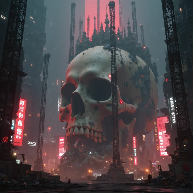 CGI style,Building,Style Boost,LoRA,FLUX.1