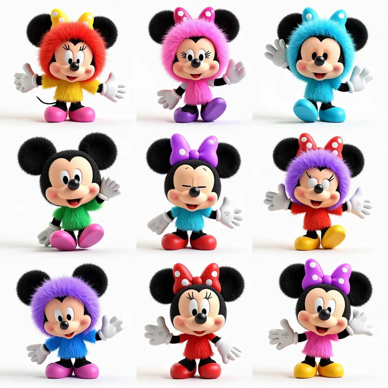 Anime Character,Girl,Composition Control,LoRA,FLUX.1