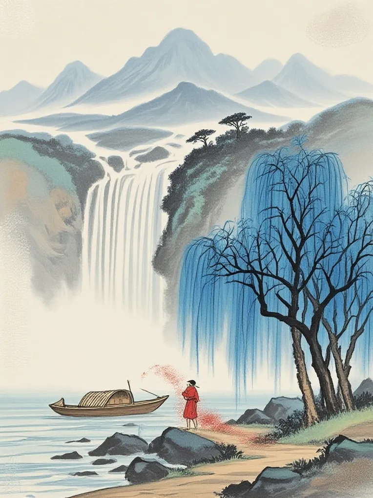 Illustration,Chinese Style,Style Boost,LoRA,