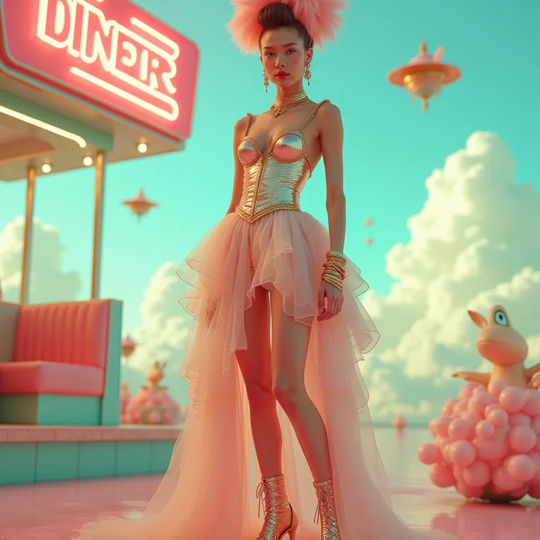 Girl,Object Enhance,Surreal photography,LoRA,FLUX.1