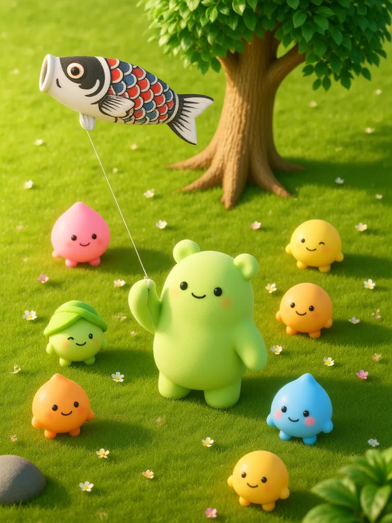 Cartoon style,Style Boost,Toy,LoRA,FLUX.1