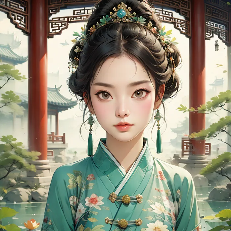 Chinese Style,Anime Style,Girl,LoRA,SD 1.5