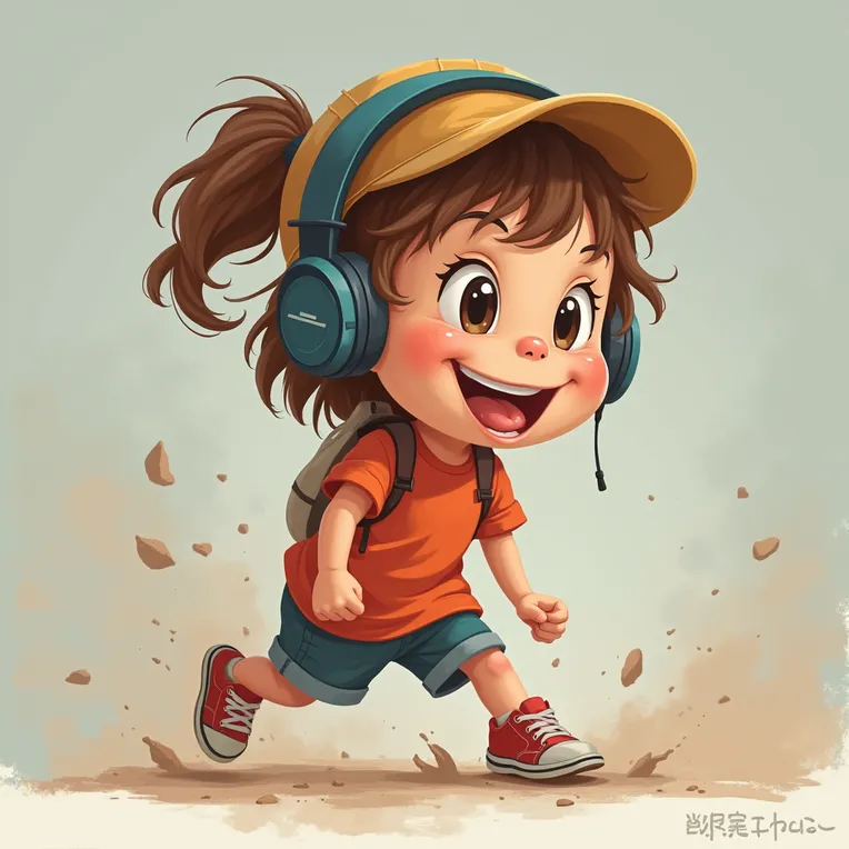 Cartoon style,Girl,Character,LoRA,FLUX.1