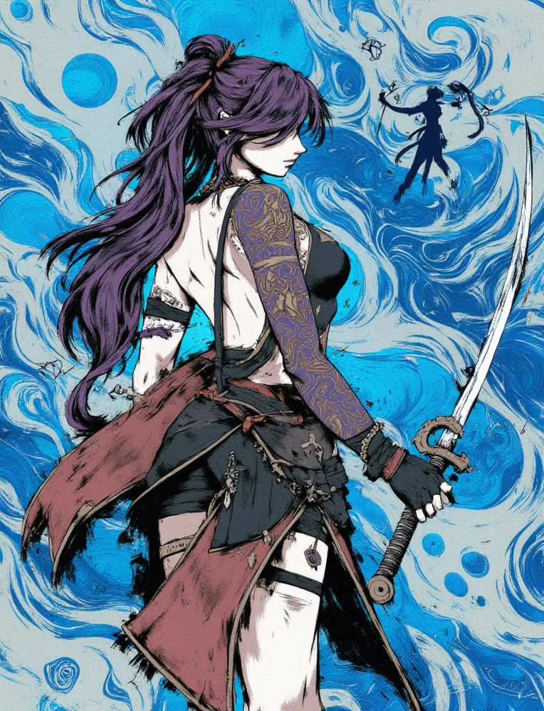 Anime Style,Girl,Style Boost,LoRA,FLUX.1