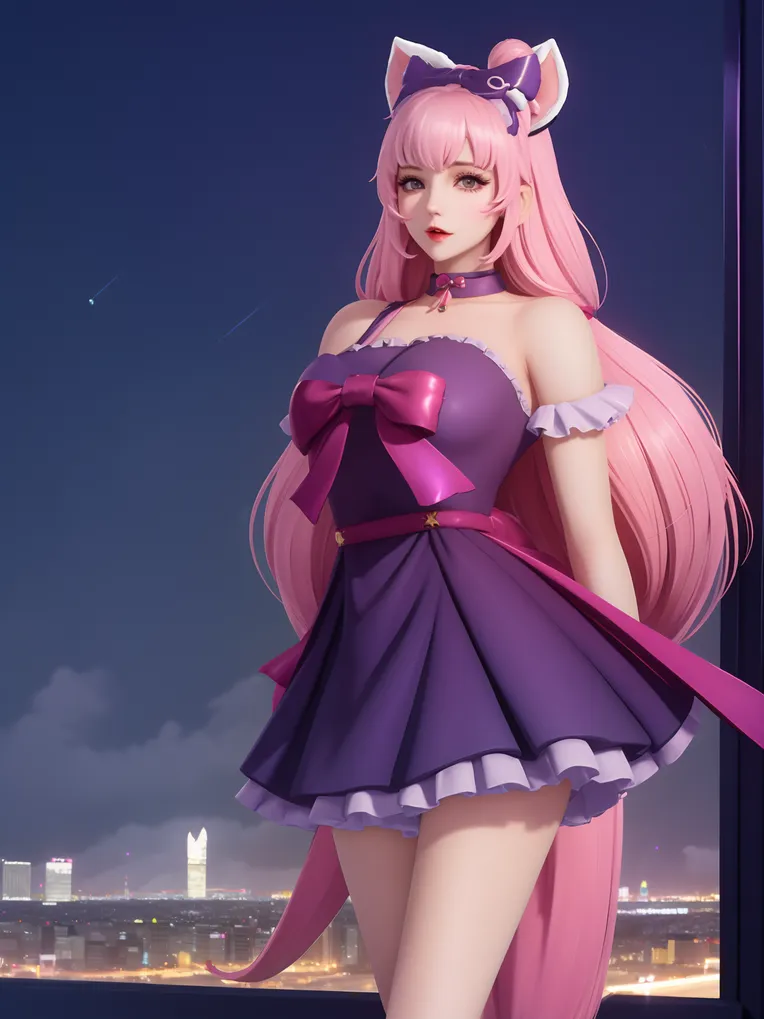 CGI style,Anime Character,Girl,LoRA,SD 1.5