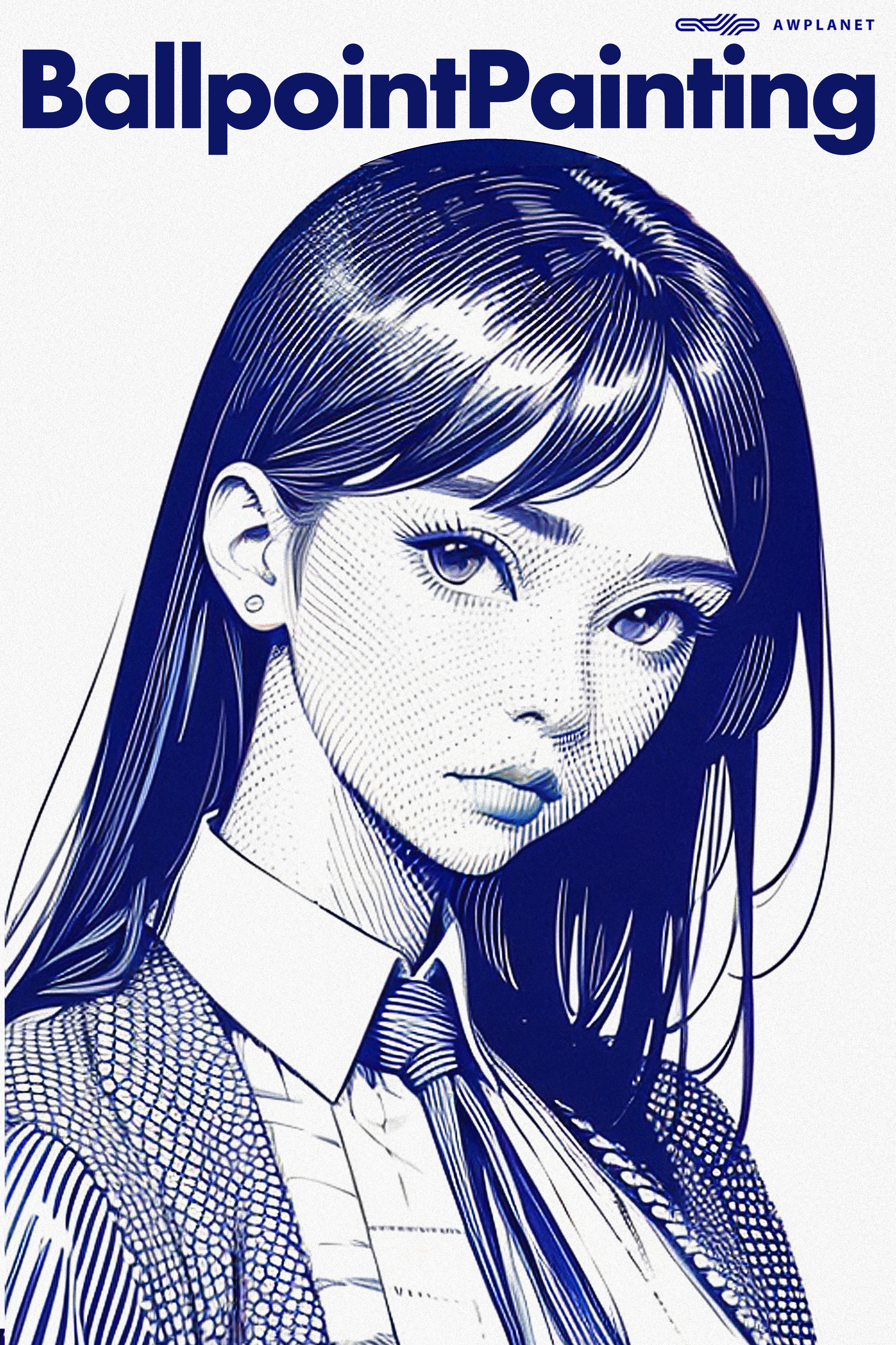 BallPointPainting ballpoint pen style v1.0