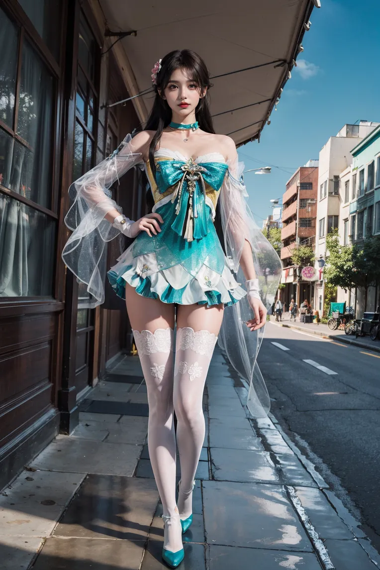 CGI style,Anime Character,Girl,LoRA,SD 1.5