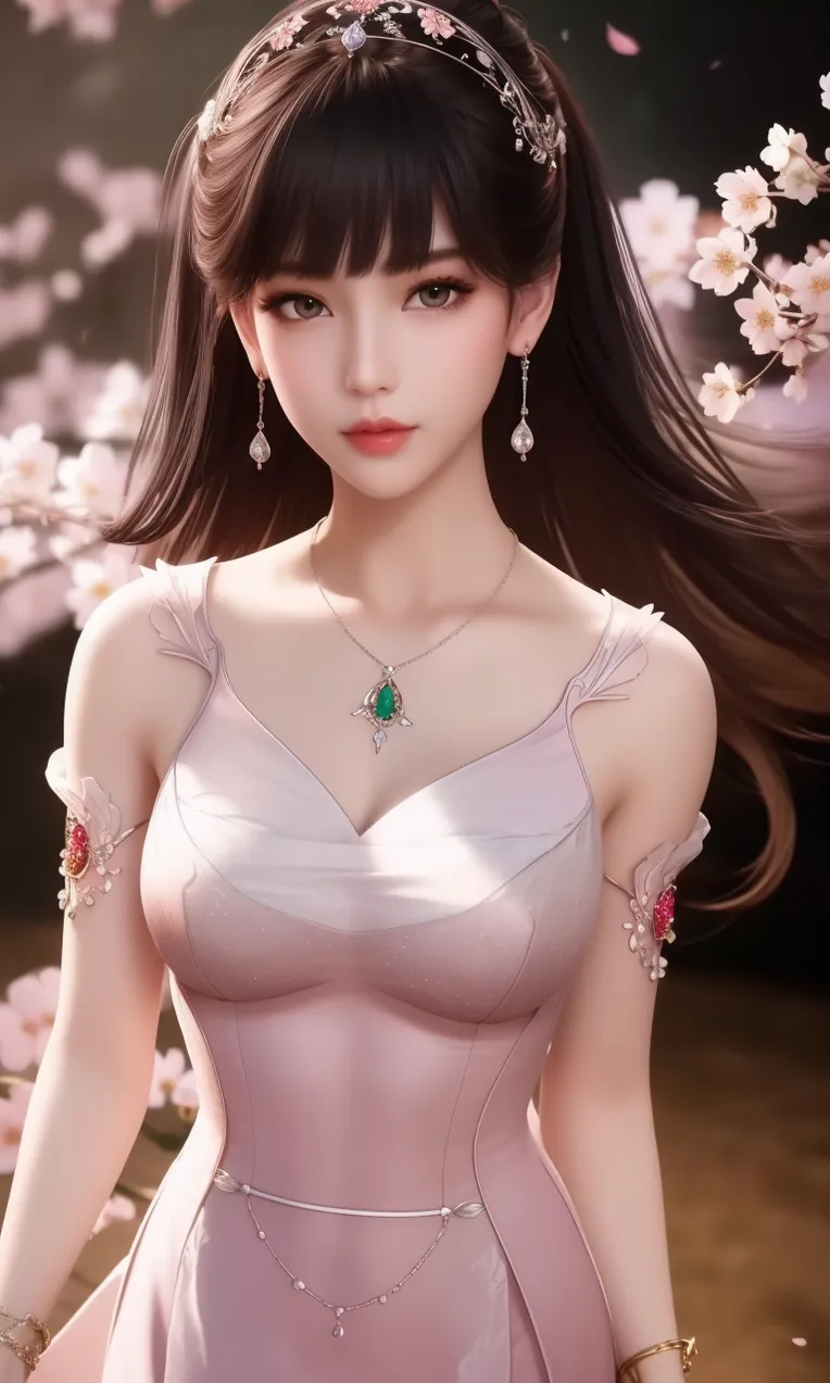 CGI style,Anime Character,Girl,LoRA,SD 1.5