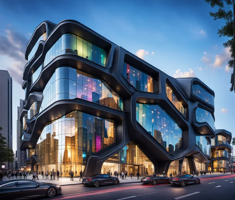 Realistic,Architectural Design,Building,LoRA,SDXL