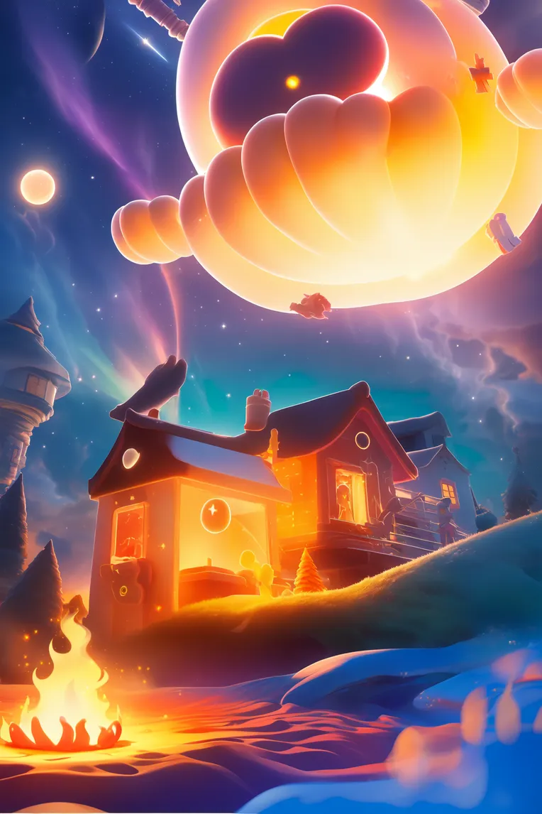 Cartoon style,Digital Painting Media,Style Boost,LoRA,SD 1.5