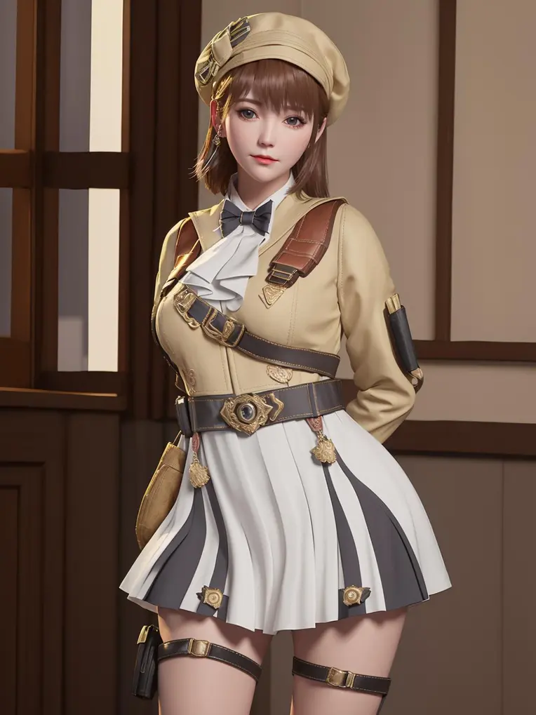 CGI style,Anime Character,Girl,LoRA,SD 1.5