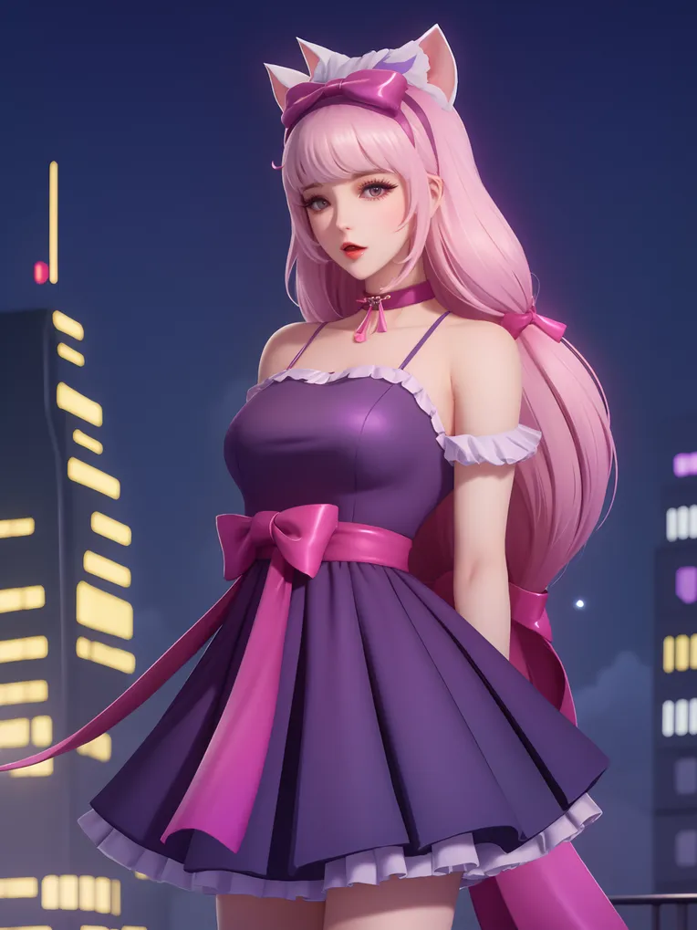 CGI style,Anime Character,Girl,LoRA,SD 1.5