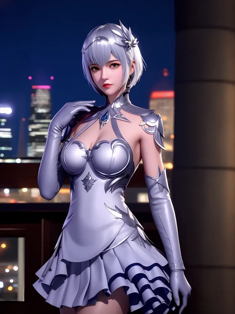 CGI style,Anime Character,Girl,LoRA,SD 1.5