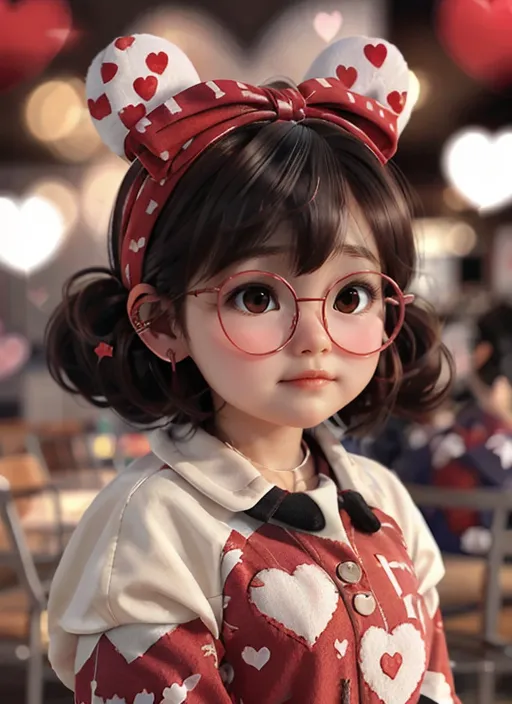 CGI style,Anime Character,Girl,LoRA,SD 1.5