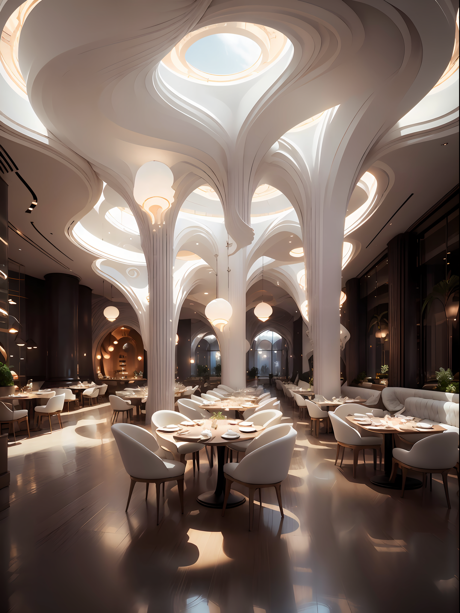 Restaurant commercial space design|Restaurant Design V2